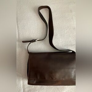 Nine West Dark Brown Satchel Bag